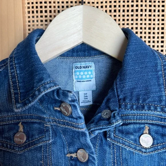Old Navy Girls (3T) Jean Jacket - Picture 2 of 3
